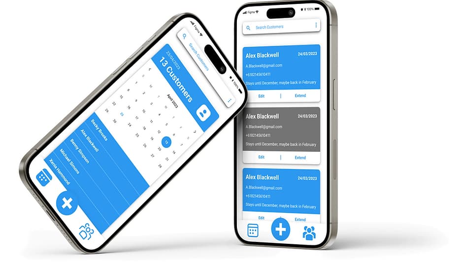 Screenshots of the dashboard project showing mobile version
